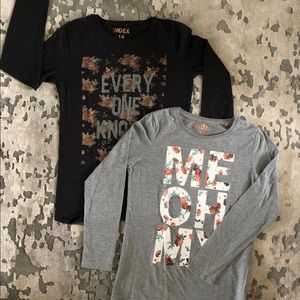 Set of 2 long sleeve t-shirt